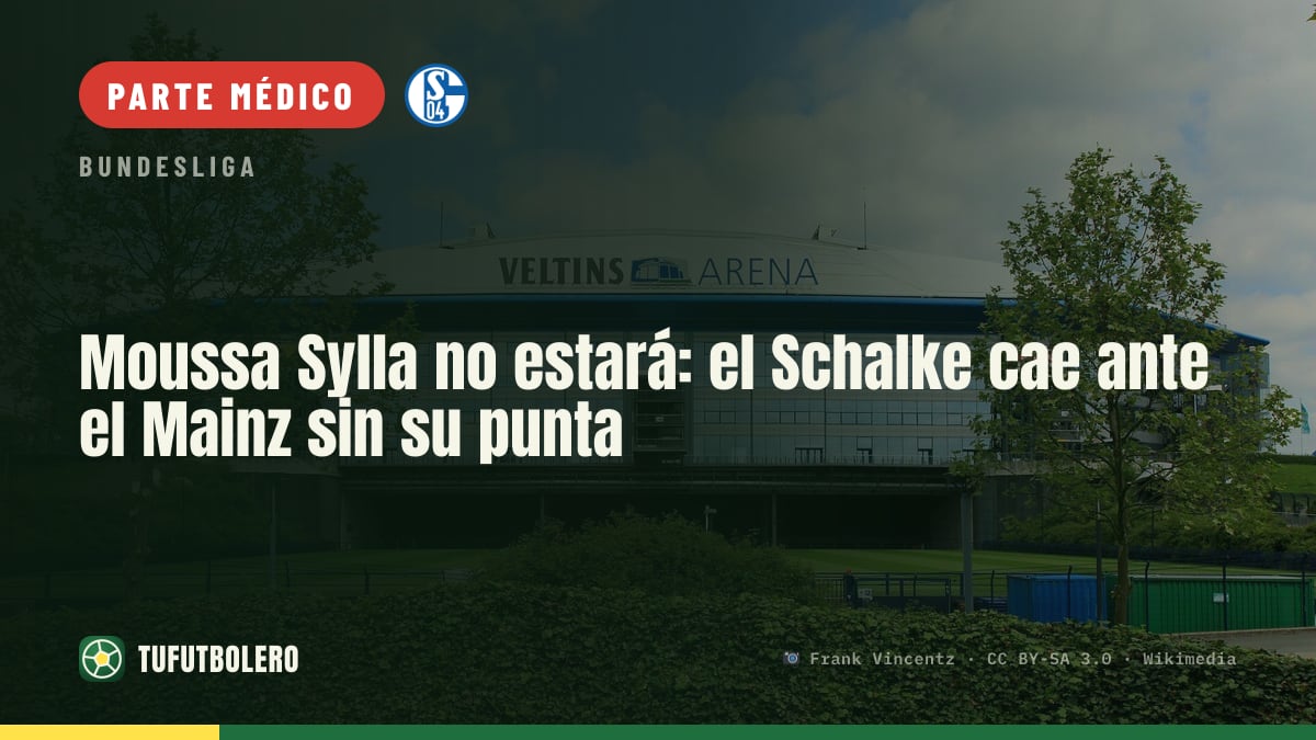 Moussa Sylla no estará: el Schalke cae ante el Mainz sin su punta