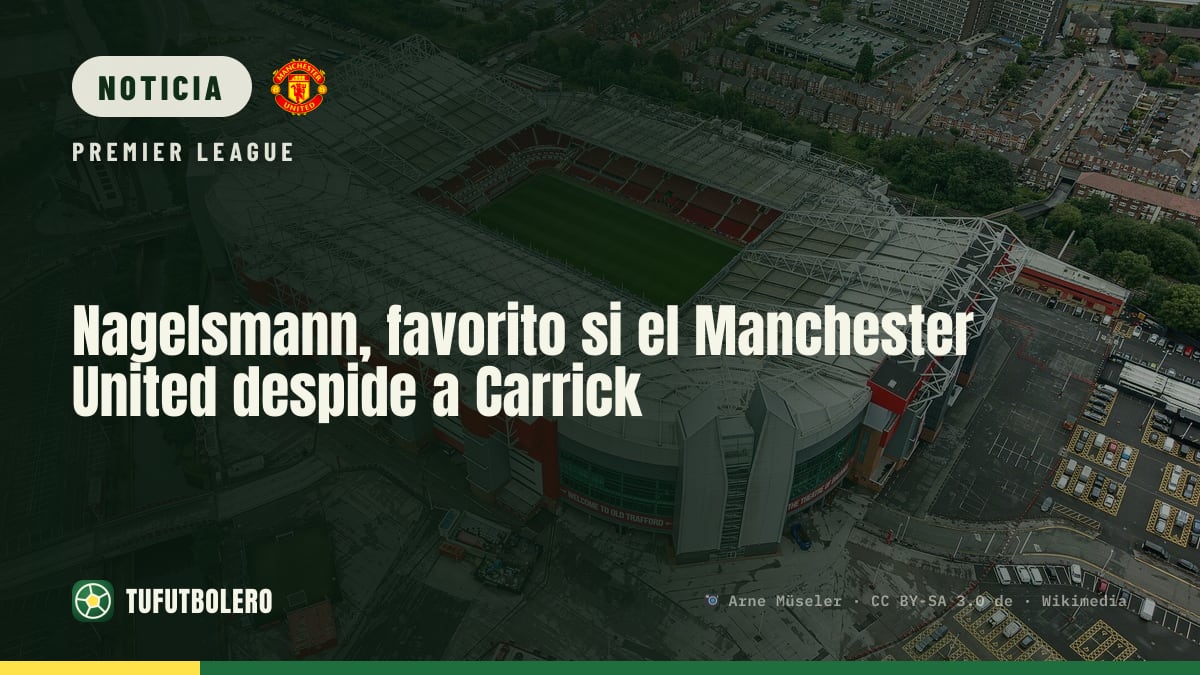 Nagelsmann, favorito si el Manchester United despide a Carrick