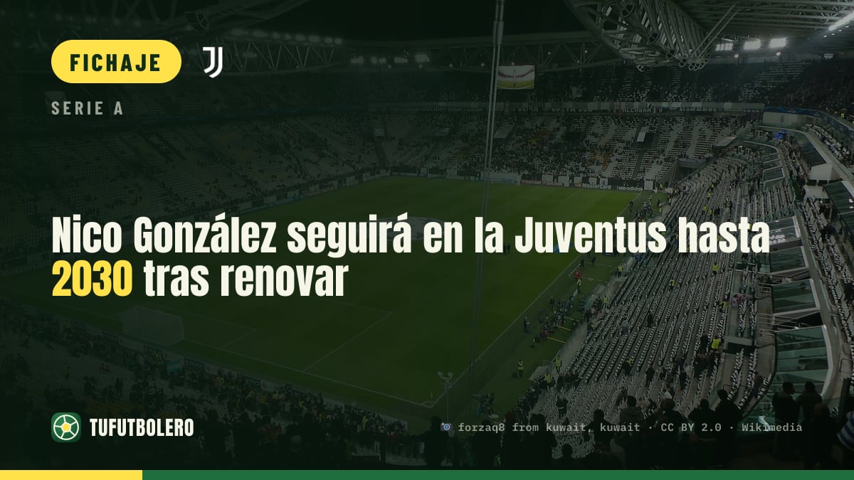 Nico González seguirá en la Juventus hasta 2030 tras renovar