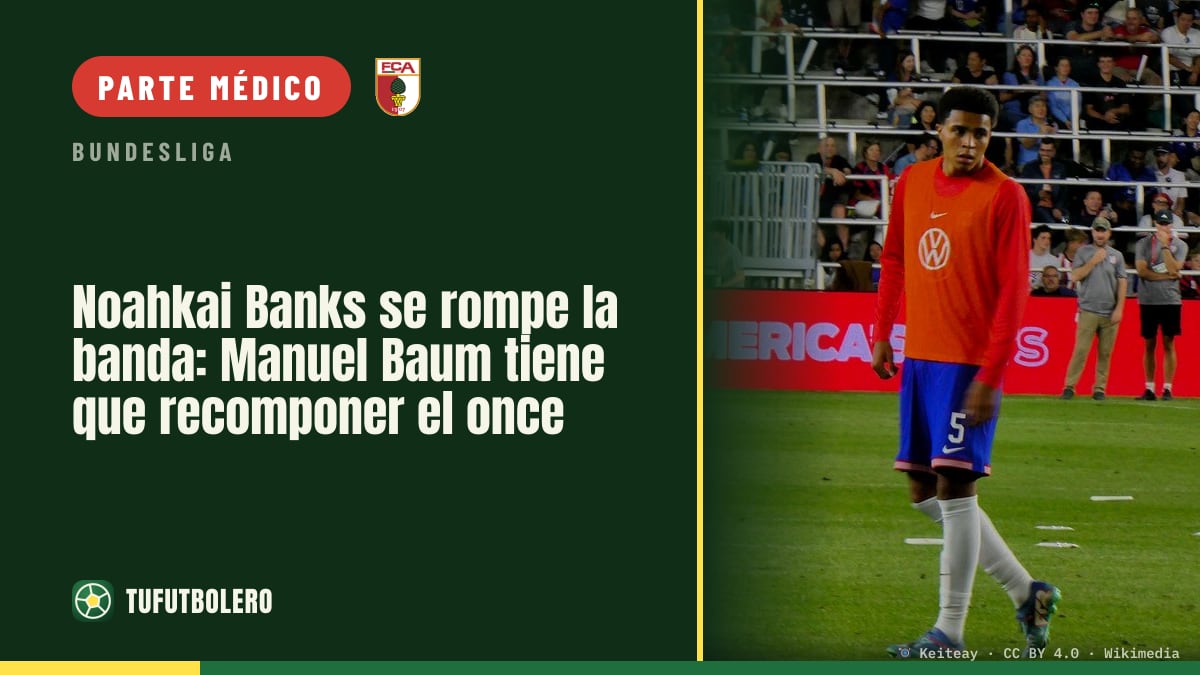 Noahkai Banks se rompe la banda: Manuel Baum tiene que recomponer el once