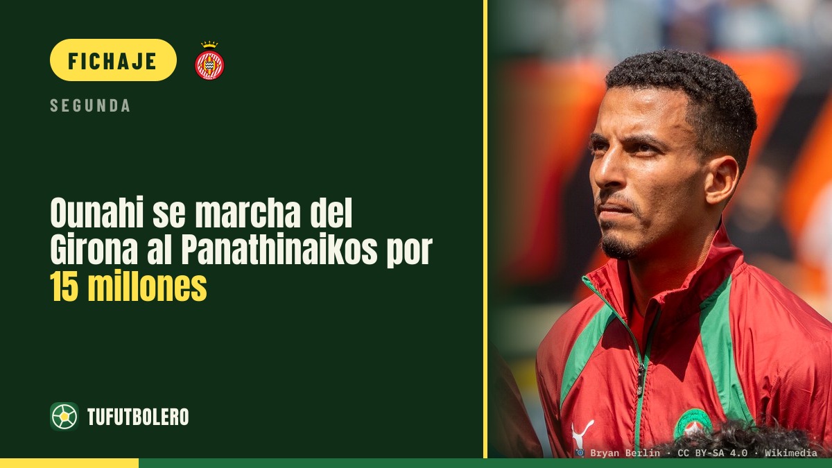 Ounahi se marcha del Girona al Panathinaikos por 15 millones