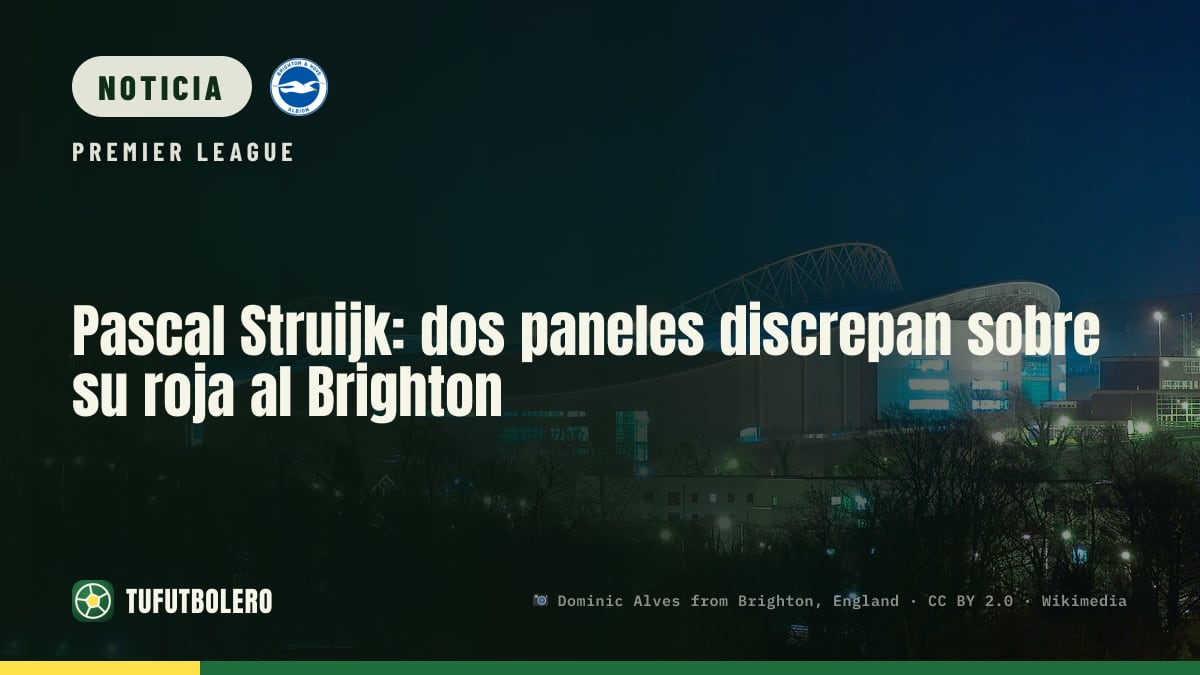Pascal Struijk: dos paneles discrepan sobre su roja al Brighton