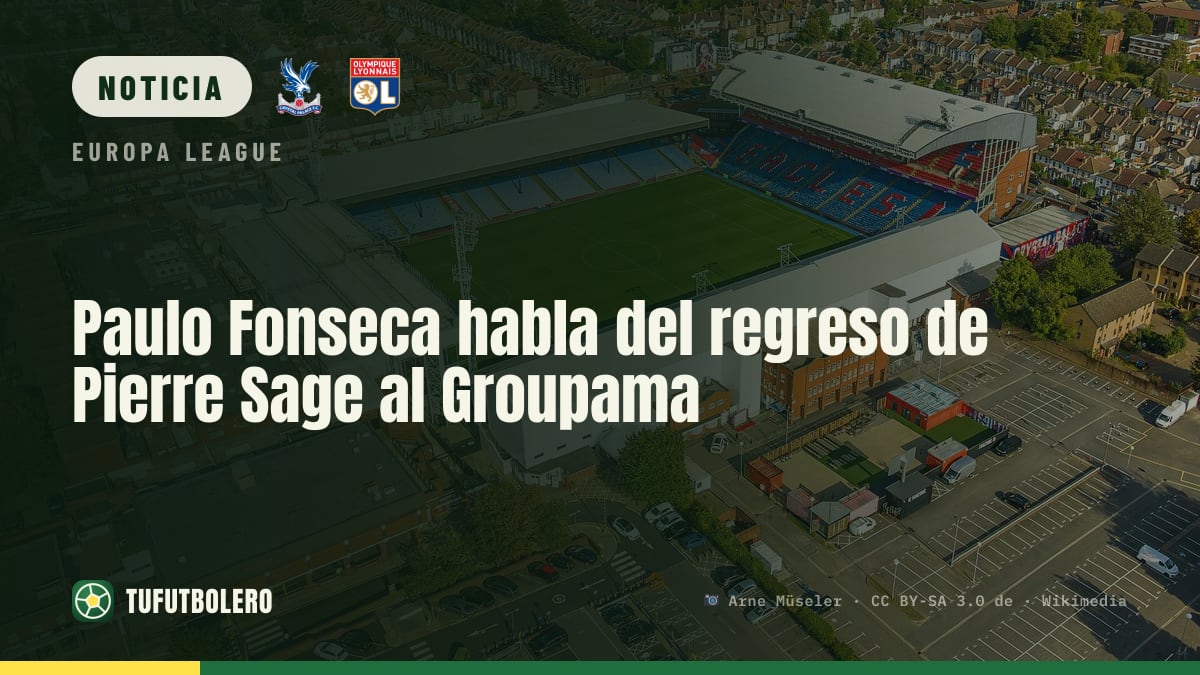 Paulo Fonseca habla del regreso de Pierre Sage al Groupama