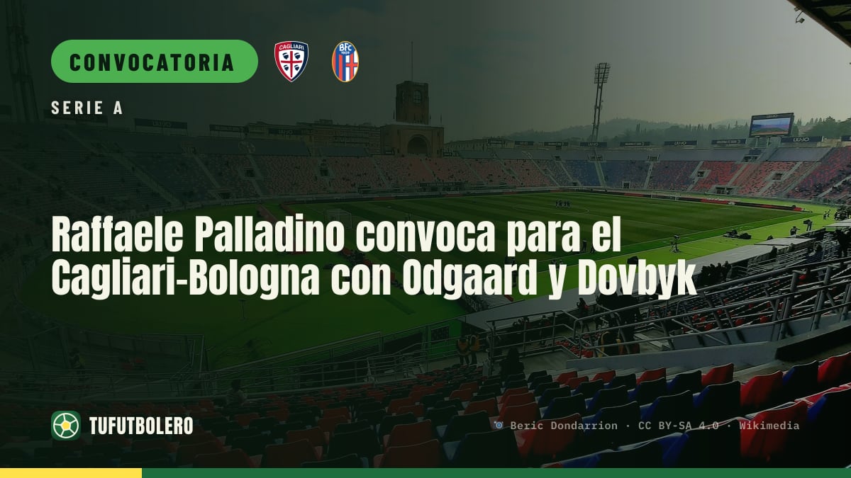 Raffaele Palladino convoca para el Cagliari-Bologna con Odgaard y Dovbyk