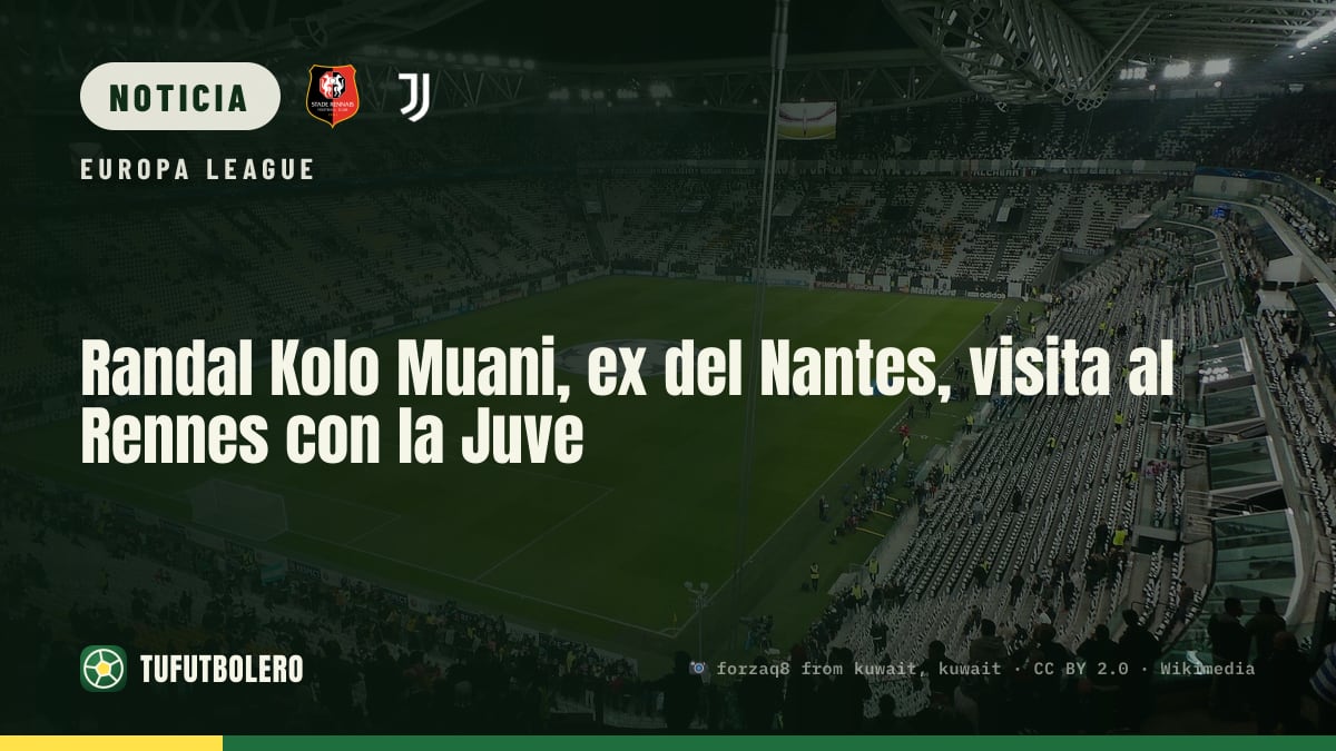 Randal Kolo Muani, ex del Nantes, visita al Rennes con la Juve