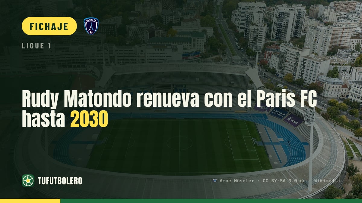Rudy Matondo renueva con el Paris FC hasta 2030