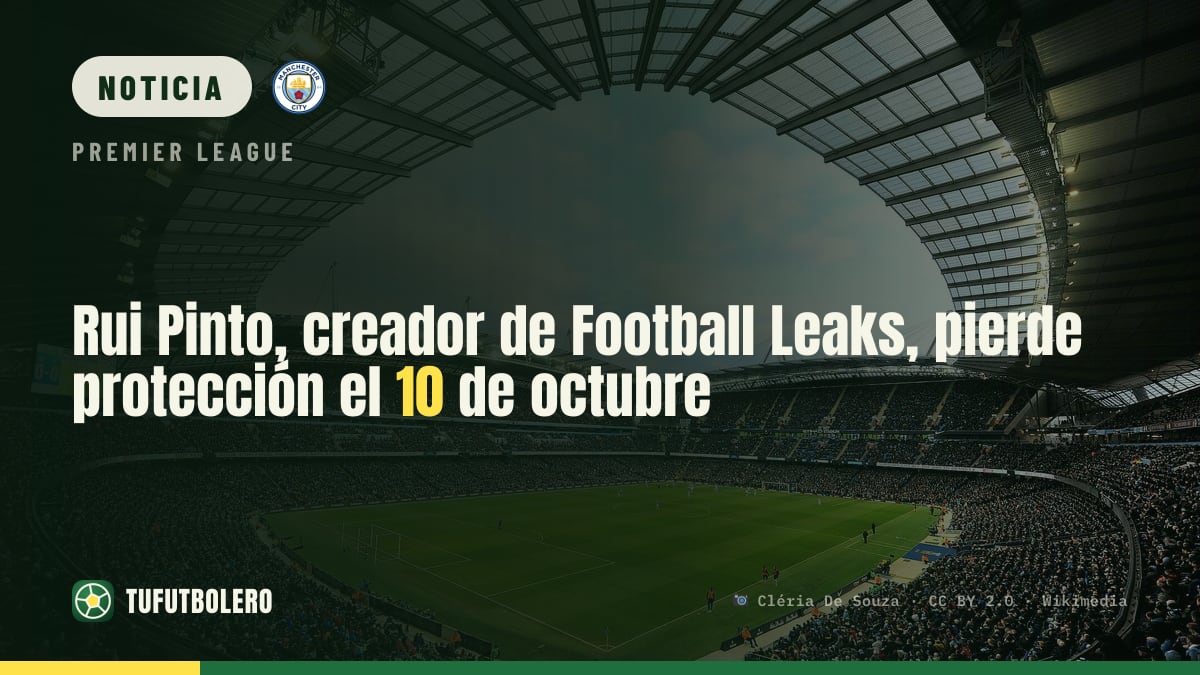 Rui Pinto, creador de Football Leaks, pierde protección el 10 de octubre