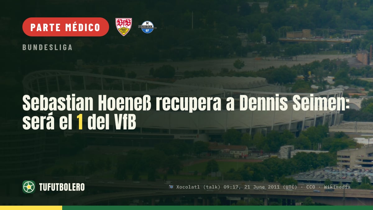 Sebastian Hoeneß recupera a Dennis Seimen: será el 1 del VfB