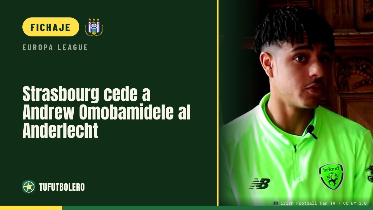 Strasbourg cede a Andrew Omobamidele al Anderlecht