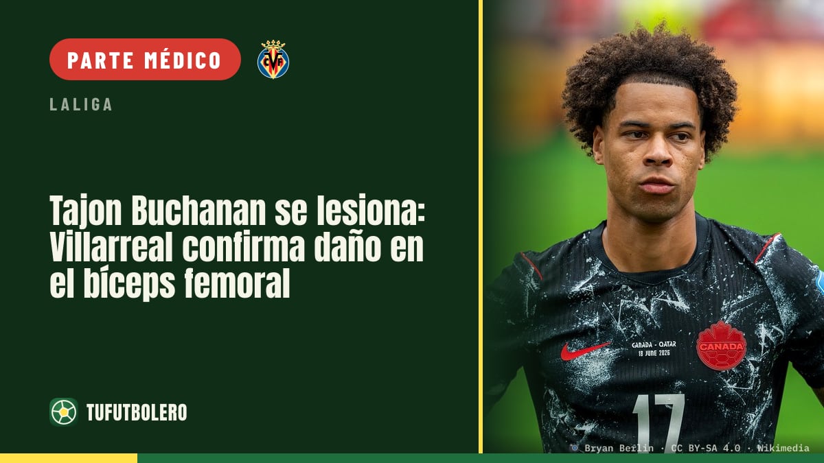 Tajon Buchanan se lesiona: Villarreal confirma daño en el bíceps femoral