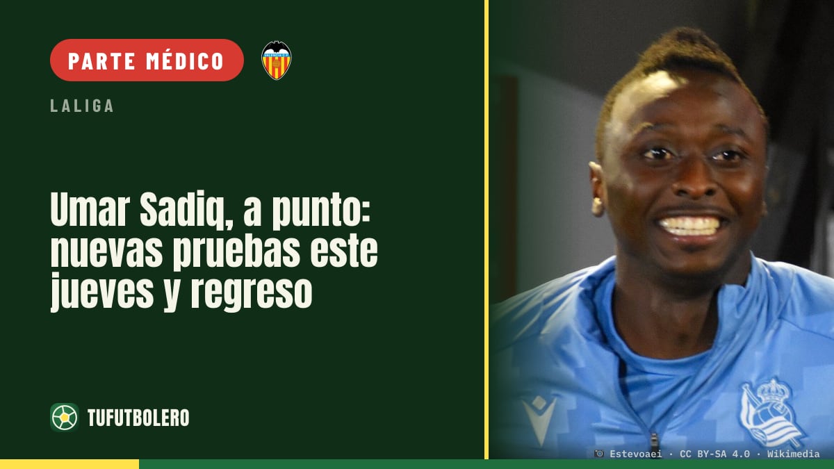 Umar Sadiq, a punto: nuevas pruebas este jueves y regreso