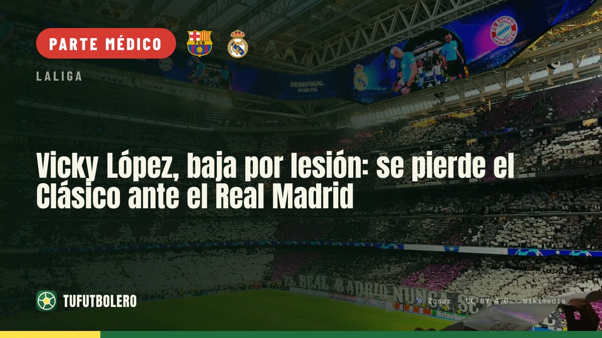 Vicky López, baja por lesión: se pierde el Clásico ante el Real Madrid