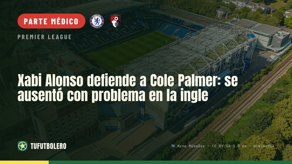 Xabi Alonso defiende a Cole Palmer: se ausentó con problema en la ingle