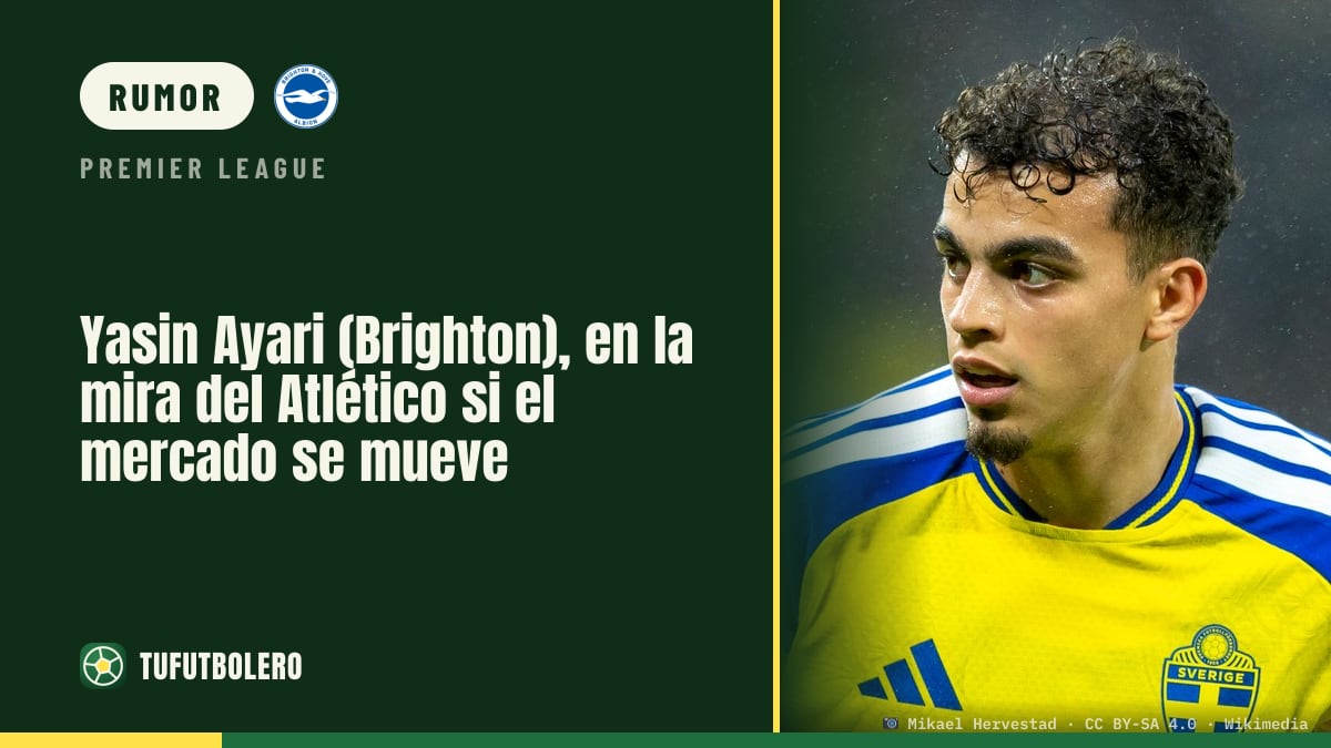 Yasin Ayari (Brighton), en la mira del Atlético si el mercado se mueve