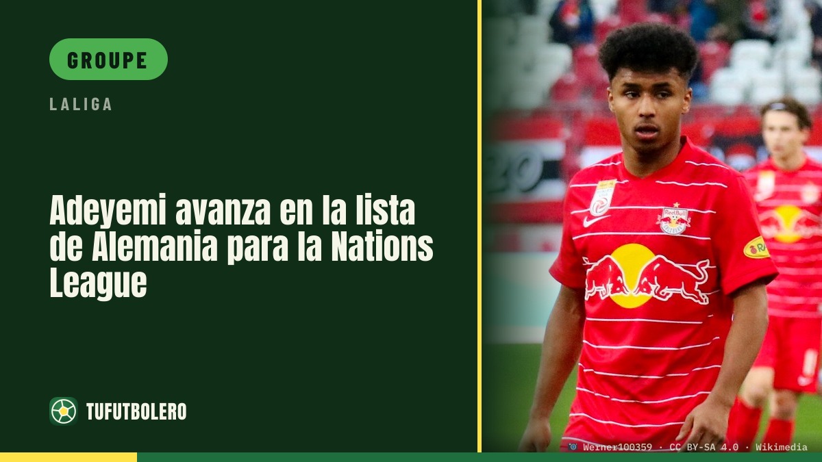 Adeyemi avancé dans le plan de la sélection allemande