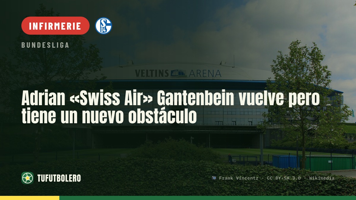 Adrian « Swiss Air » Gantenbein revient à Schalke, mais bute sur un nouvel obstacle
