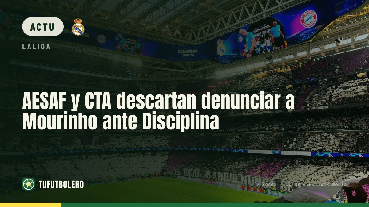Les arbitres ne signaleront pas Mourinho à la Discipline