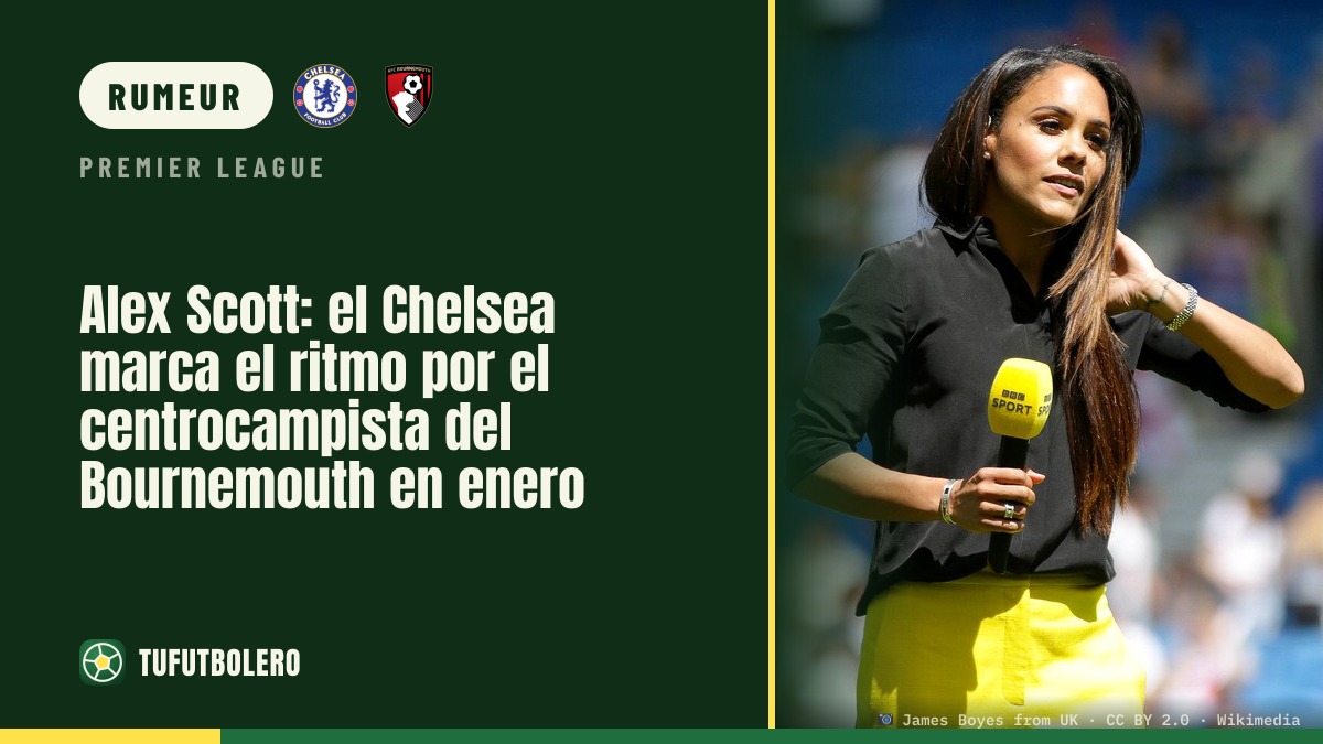 Alex Scott : le Chelsea en tête pour le milieu du Bournemouth en janvier