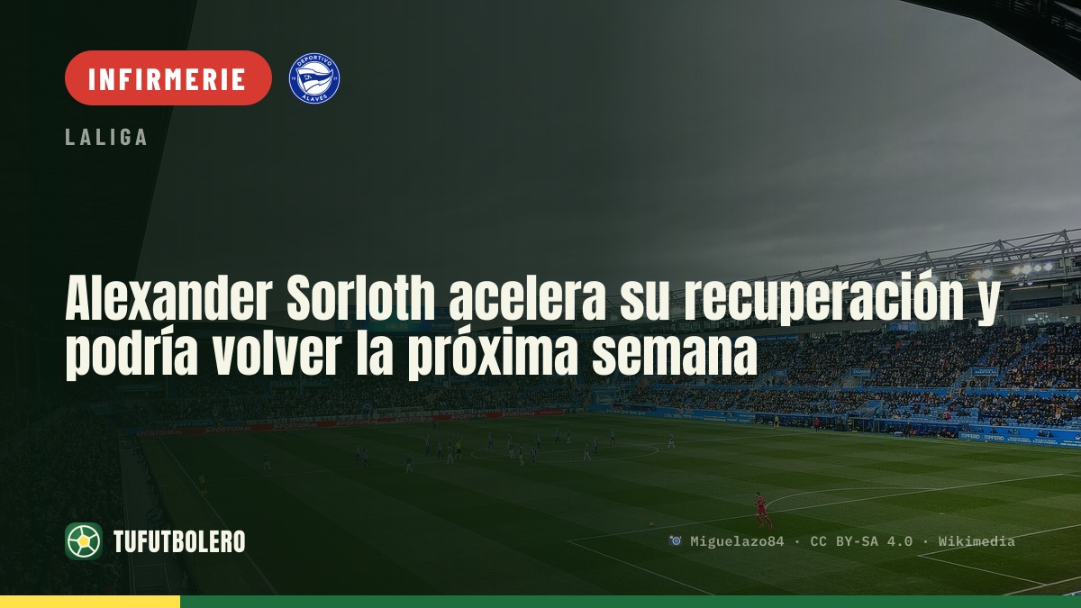 Alexander Sorloth accélère sa convalescence et pourrait revenir dès la semaine prochaine