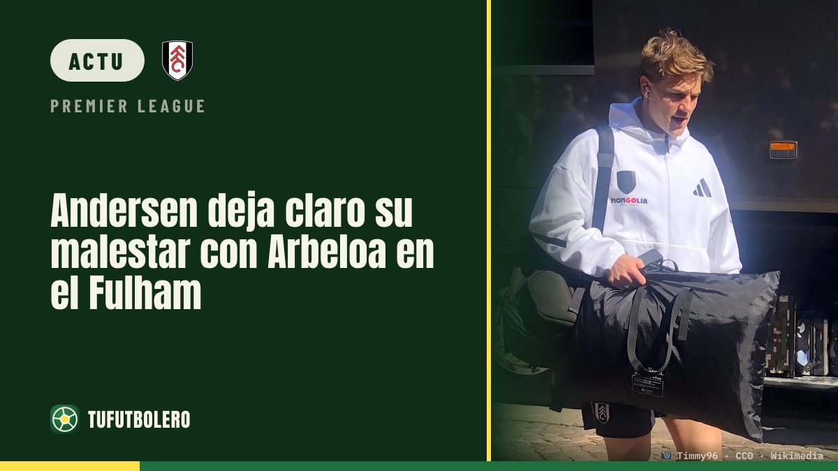 Andersen envoie un message à Arbeloa après sa mise à l’écart