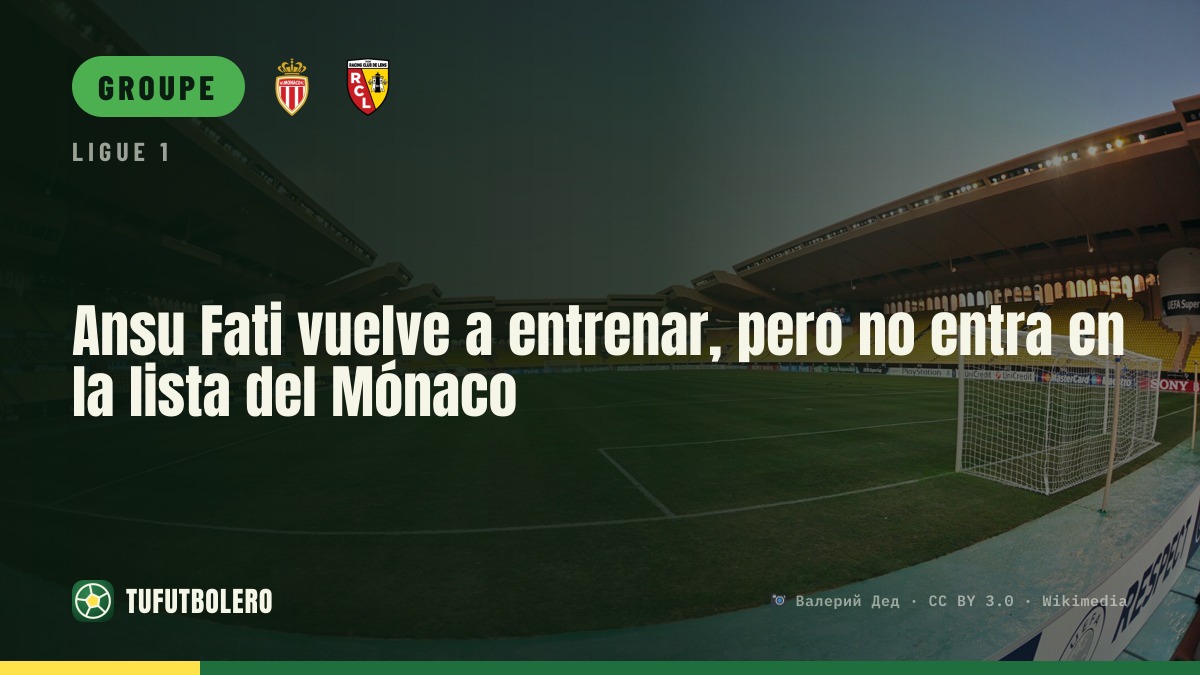 Ansu Fati s’entraîne avec le groupe, mais reste hors de la liste du Monaco