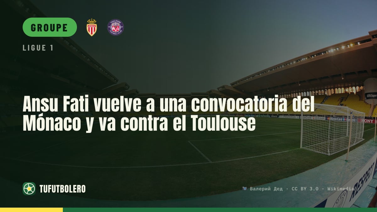 Ansu Fati de retour en sélection avec le Monaco contre Toulouse