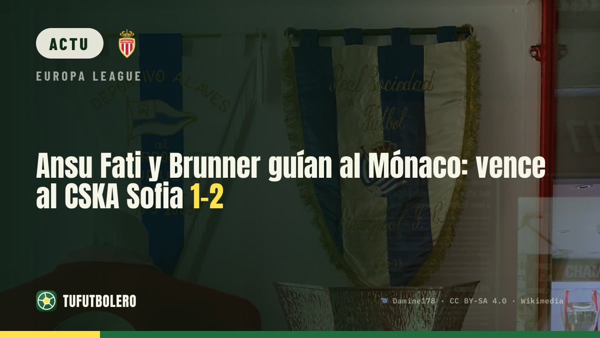 Ansu Fati et Brunner portent Monaco: victoire 1-2 au CSKA Sofia