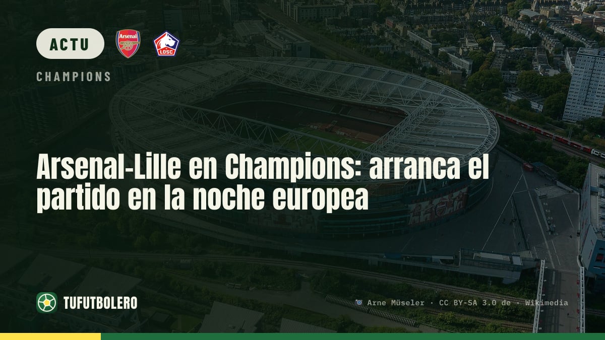 Arsenal-Lille en Ligue des champions : match en direct