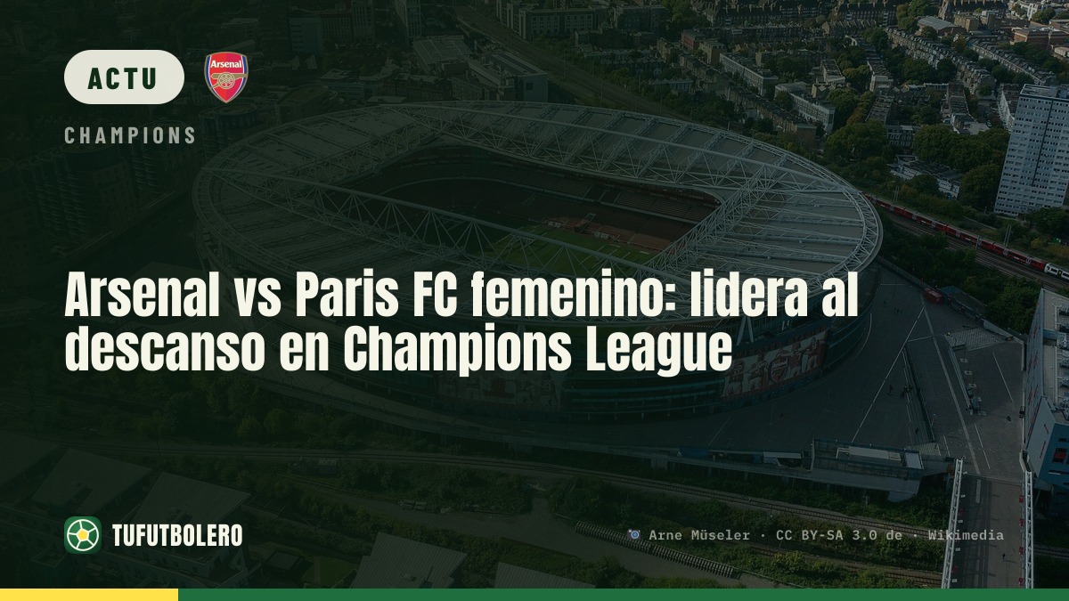 Arsenal mène à la pause contre le Paris FC en Ligue des champions féminine
