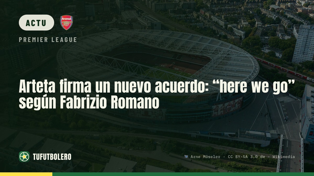 Nouveau contrat pour Arteta : “here we go” d’après Fabrizio Romano
