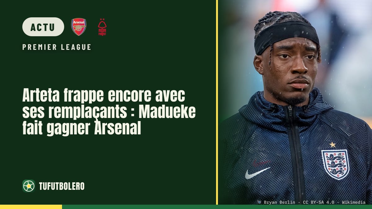 Arteta frappe encore avec ses remplaçants : Madueke fait gagner Arsenal