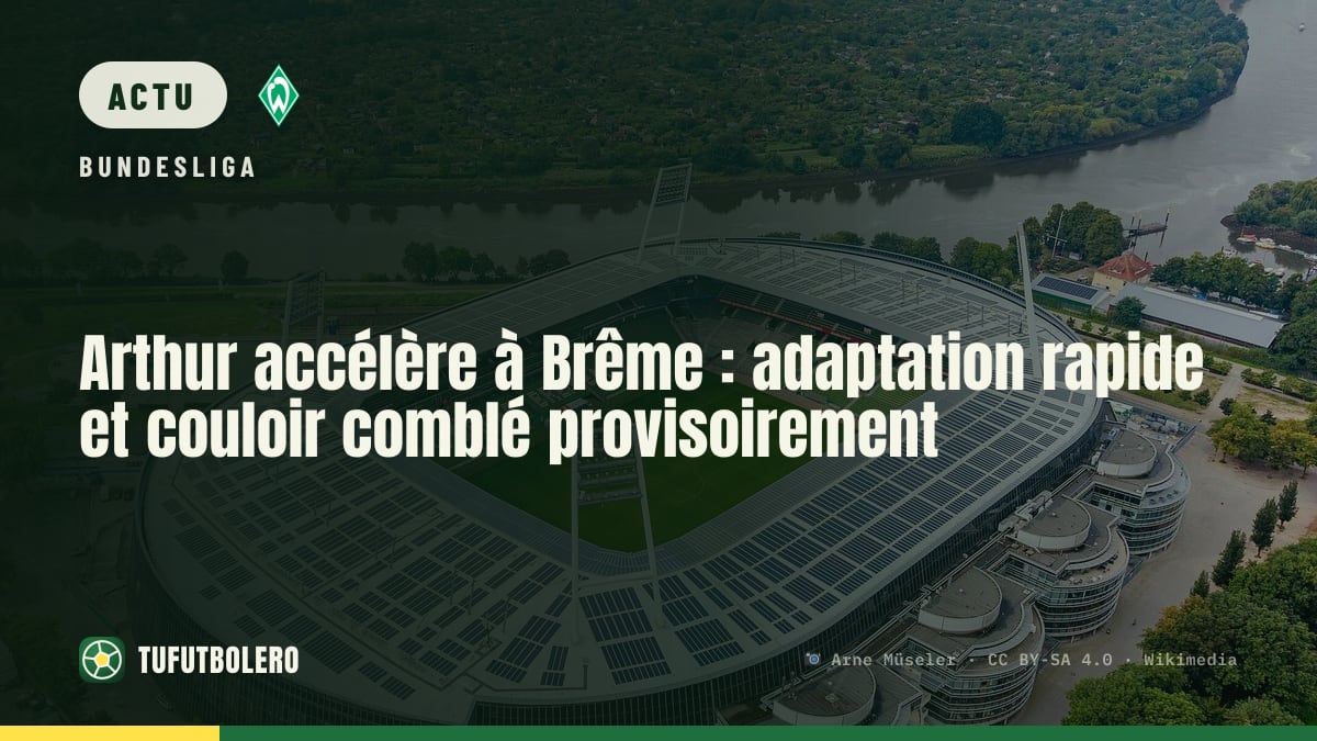 Arthur accélère à Brême : adaptation rapide et couloir comblé provisoirement