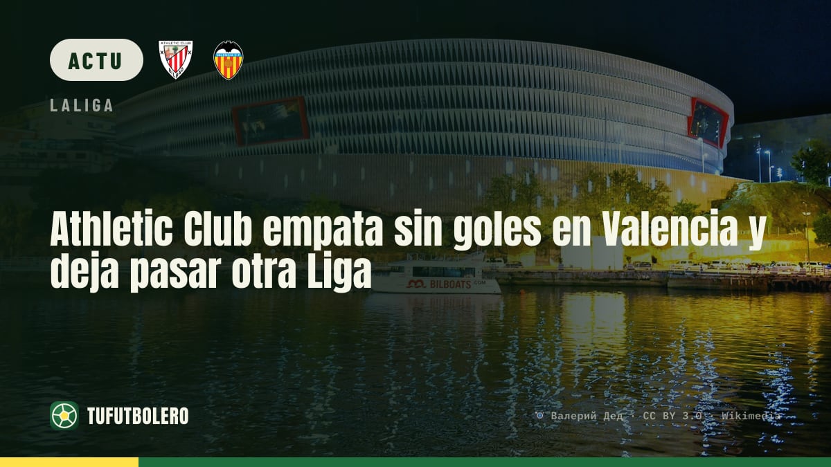 L’Athletic replonge dans le 0-0 à Valence et rate une chance