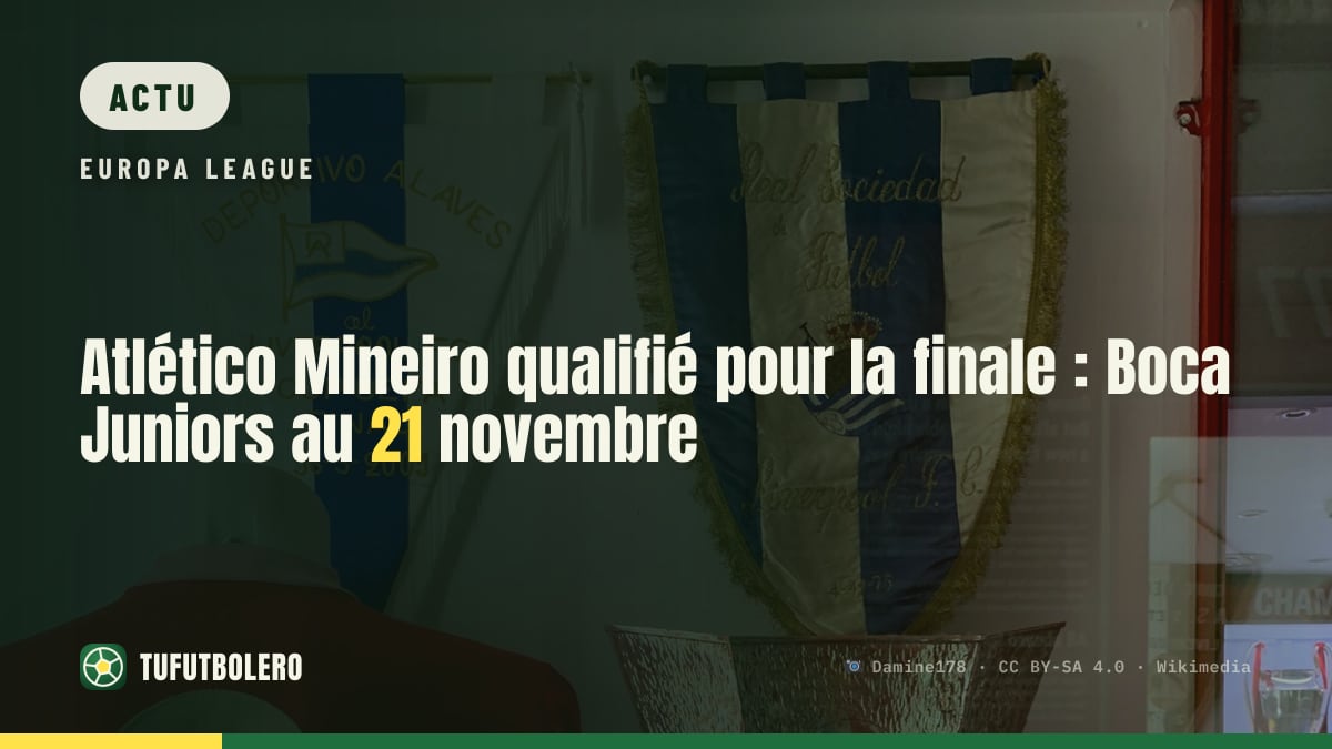 Atlético Mineiro qualifié pour la finale : Boca Juniors au 21 novembre