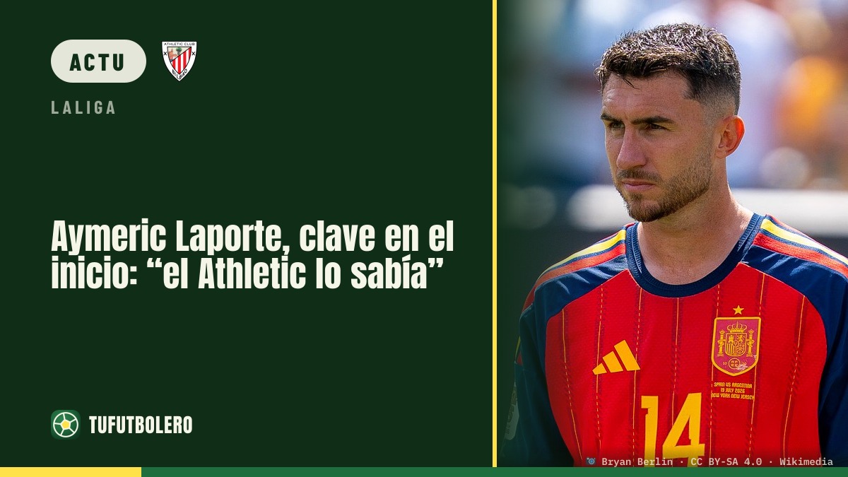Aymeric Laporte brille avec l’Athletic : “le club le savait”