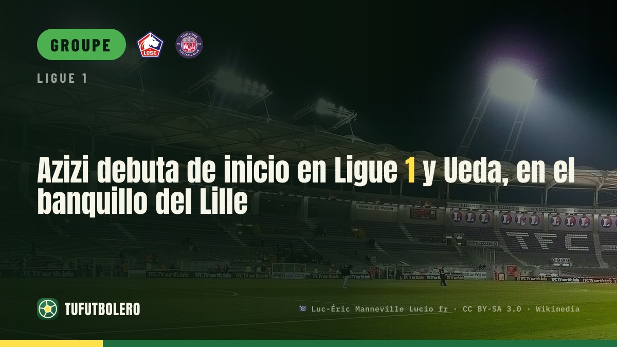 Azizi titulaire pour la première fois en Ligue 1, Ueda sur le banc