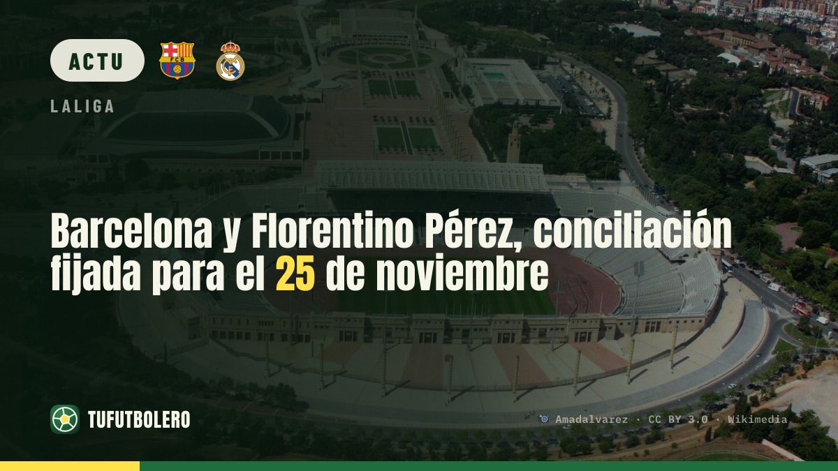 Barça et Florentino Pérez : conciliation fixée au 25 novembre