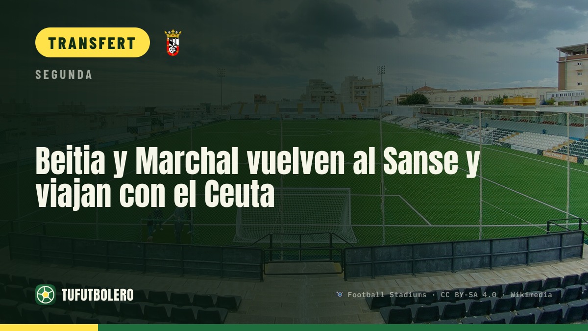 Beitia et Marchal reviennent au Sanse pour jouer à Ceuta