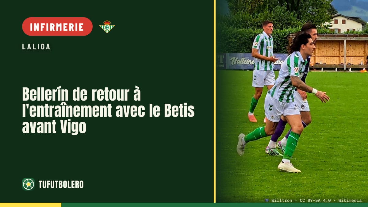 Bellerín de retour à l'entraînement avec le Betis avant Vigo