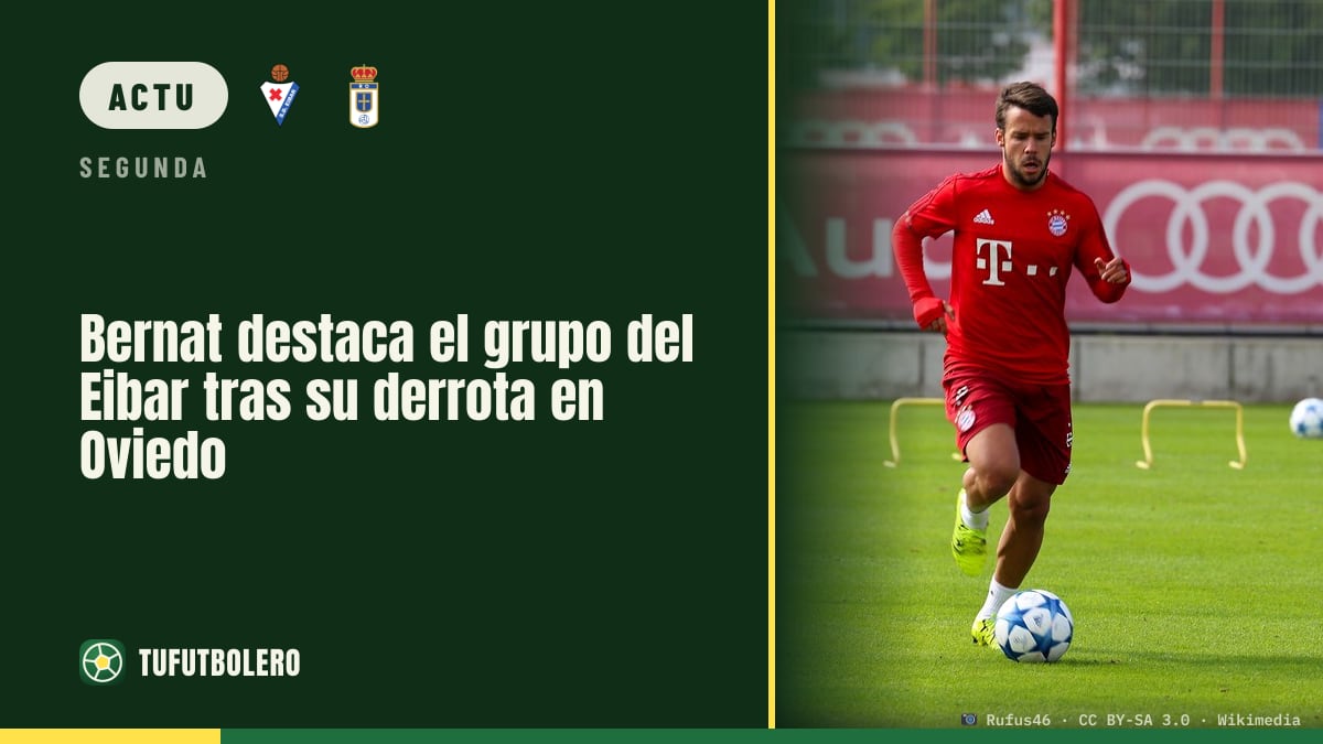 Juan Bernat mise sur le groupe de l’Eibar après la défaite à Oviedo