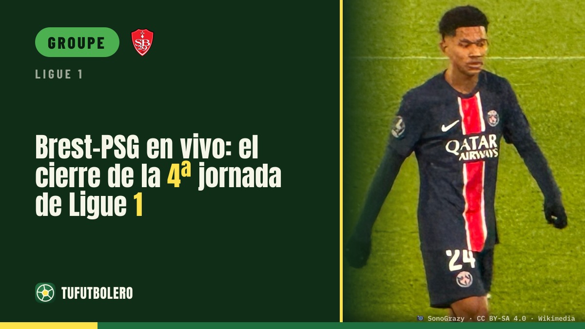 Brest–PSG en direct : clôture de la 4e journée de Ligue 1