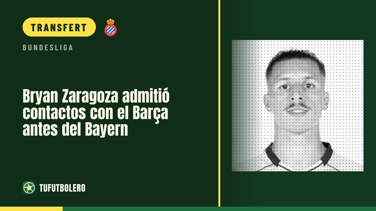 Bryan Zaragoza avoue des contacts avec le Barça avant le Bayern