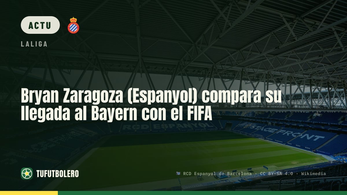 Bryan Zaragoza (Espanyol) compare son arrivée au Bayern à un FIFA