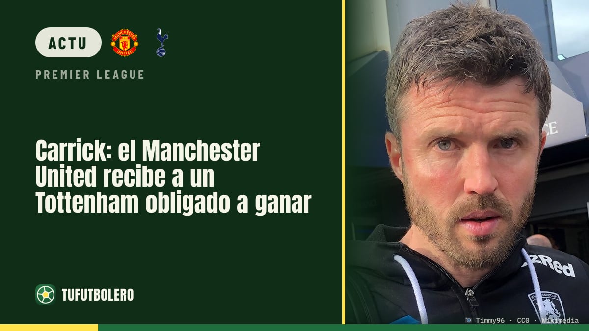 Carrick doit réagir: Manchester United reçoit Tottenham à Old Trafford