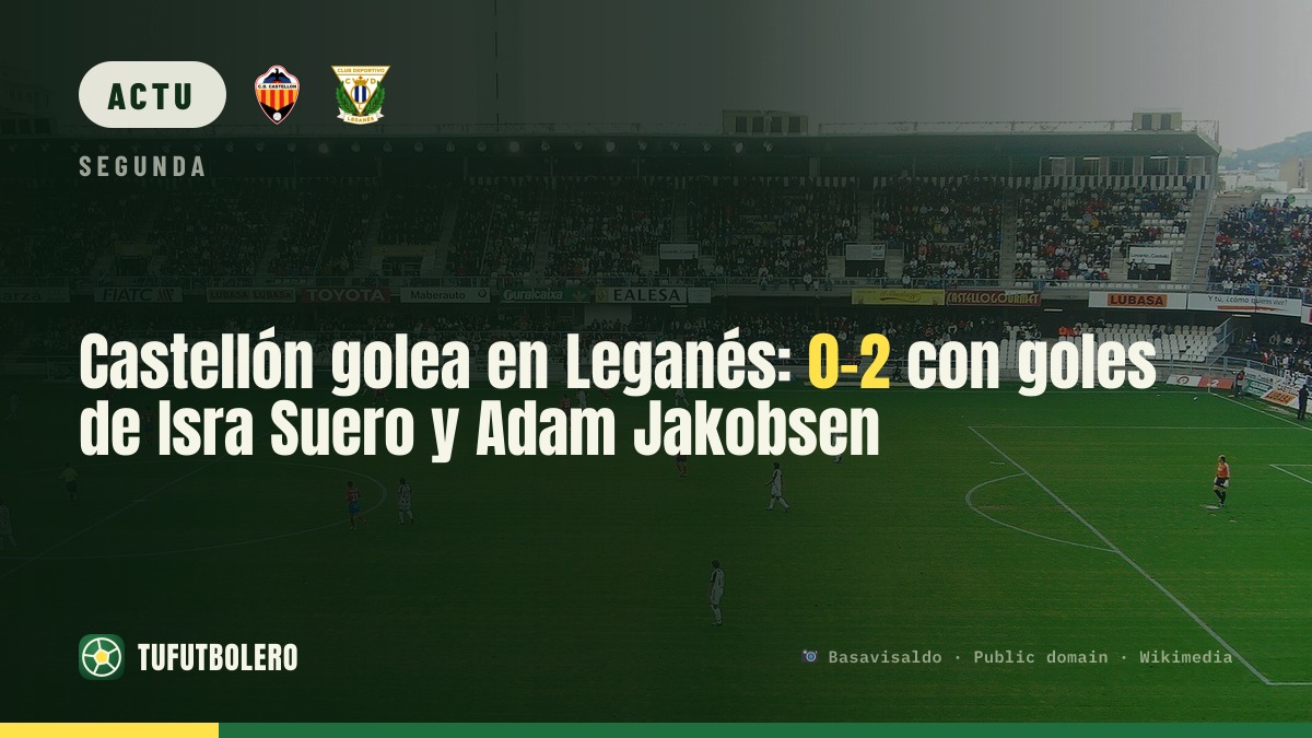 Le Castellón s’impose à Leganés 0-2 grâce à Suero et Jakobsen