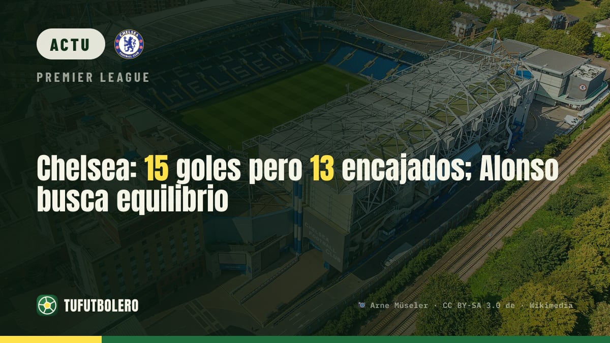 Chelsea : 15 buts, 13 encaissés, Alonso veut mieux équilibrer