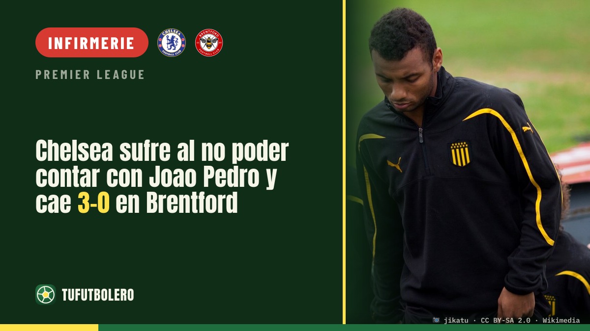 Chelsea souffre sans Joao Pedro et s’effondre 3-0 à Brentford