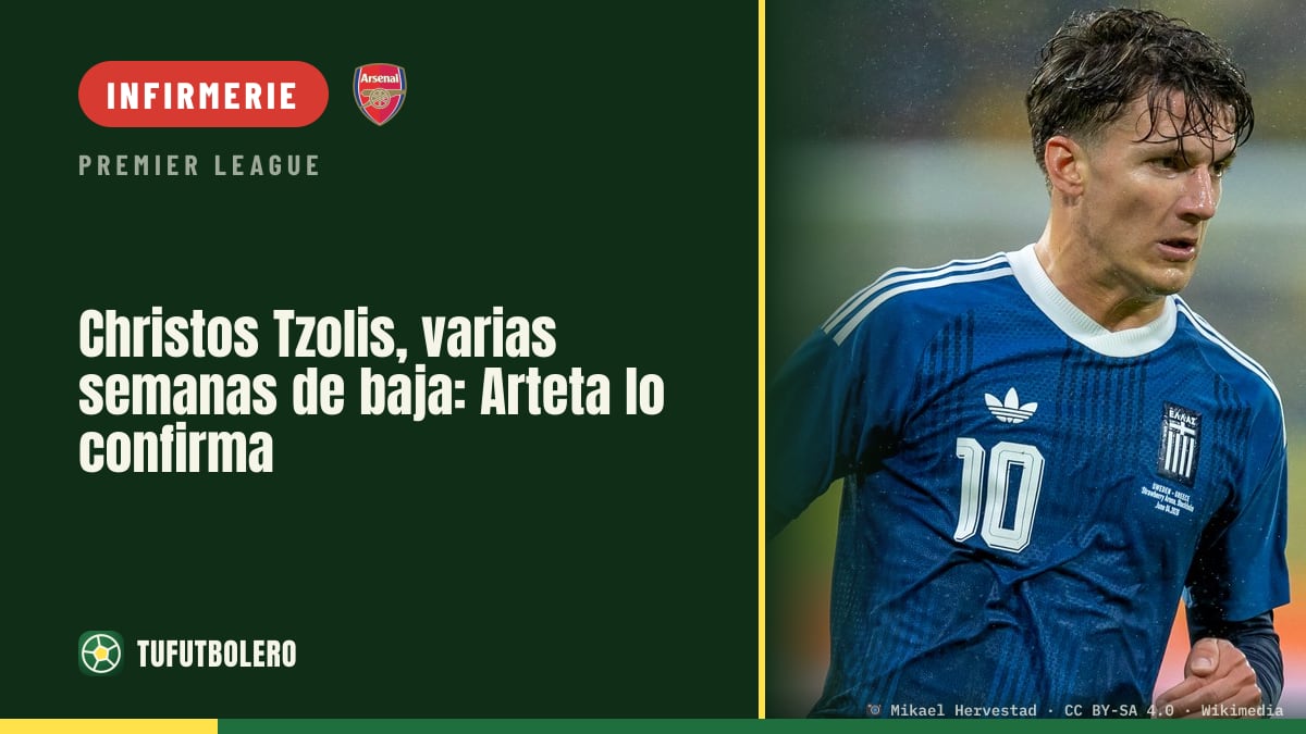 Christos Tzolis absent plusieurs semaines : Arteta confirme