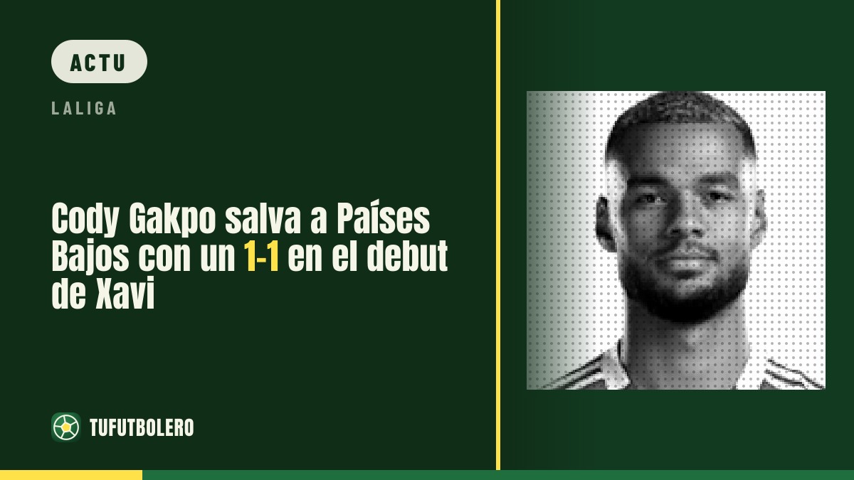 Cody Gakpo arrache le nul à la Pays-Bas (1-1) face à l’Allemagne