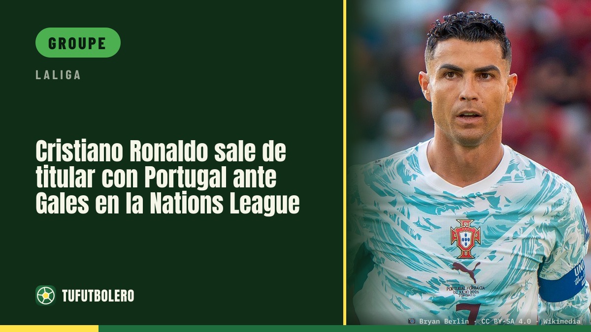 Cristiano Ronaldo titulaire avec le Portugal contre le Pays de Galles en Ligue des Nations
